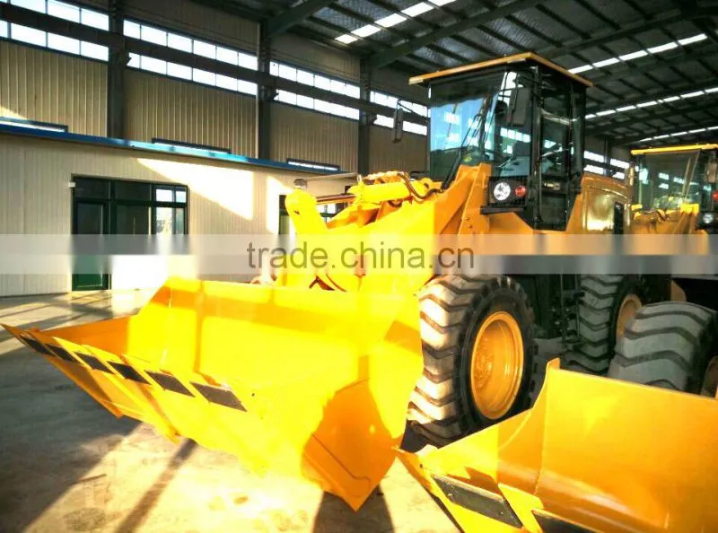 Hydraulic 3ton loader,4wd with CE,125HP Pilot control and deutz engine,cabin,adjustable steering,3-way pilot control