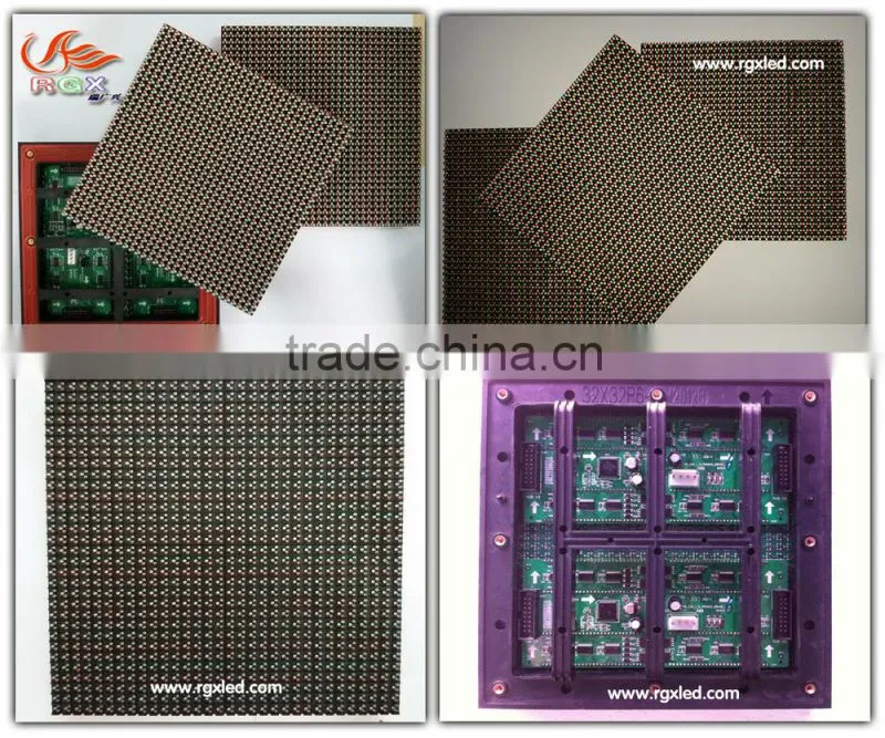 RGX P6 outdoor led display, P6 dip led display, p6 smd led display, p6 3535 led