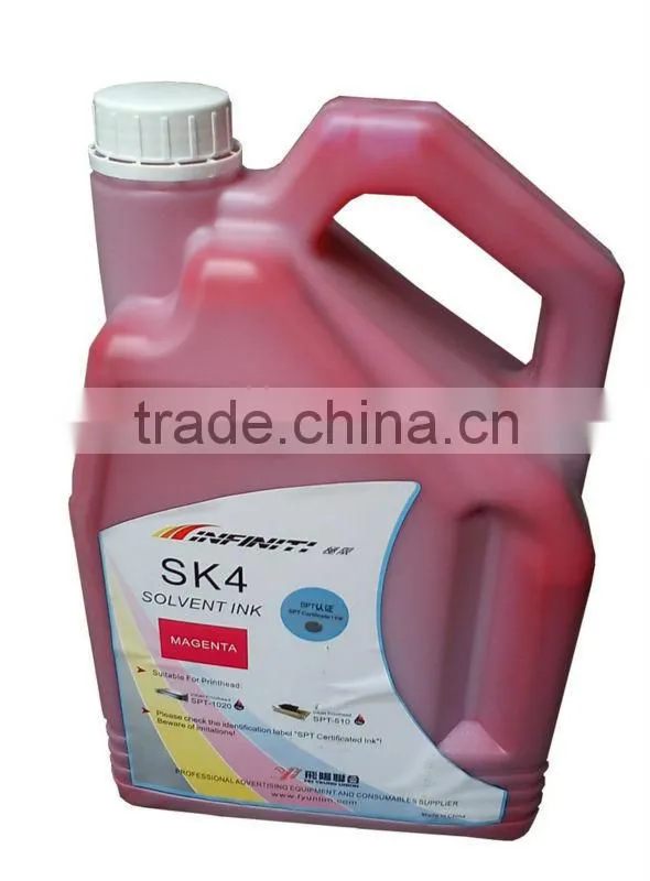 Infinity/Challenger SK4 solvent printing ink for 35PL