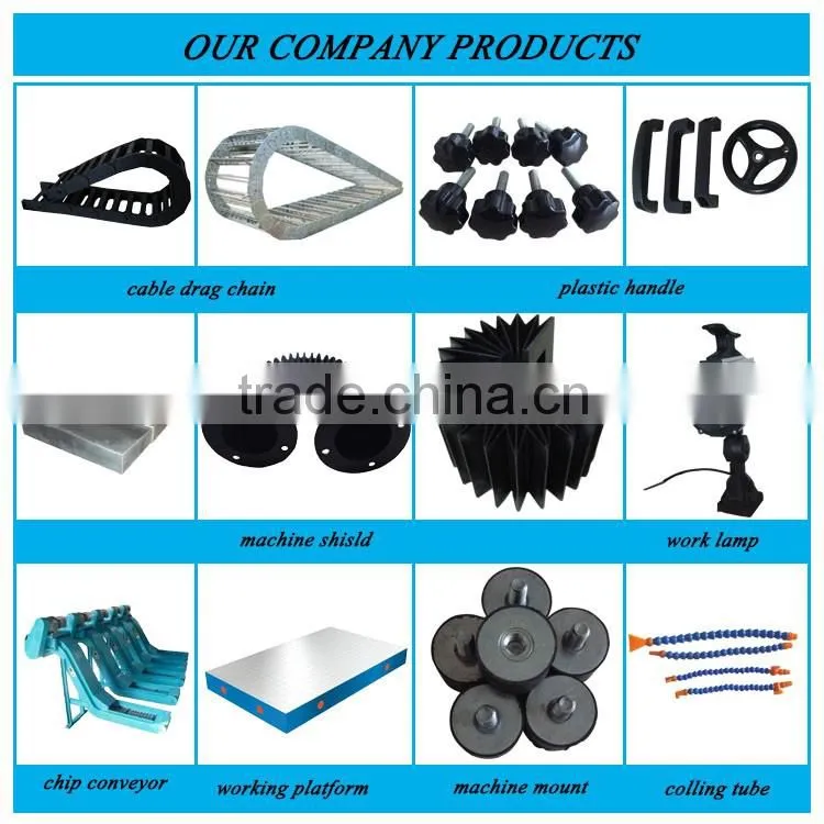 plastic cable track for Glass machinery