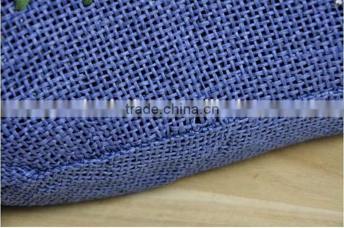hot sale fashion cheap straw kids beach bag