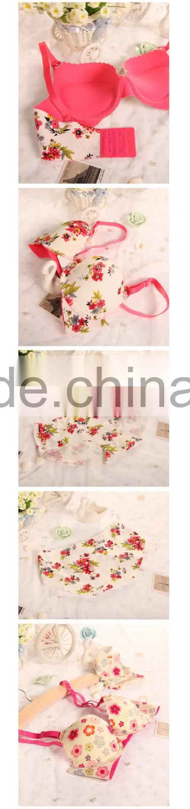ladies sexy panty and bra sets