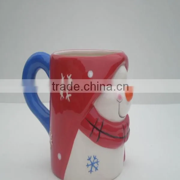 ceramic snowman water jug