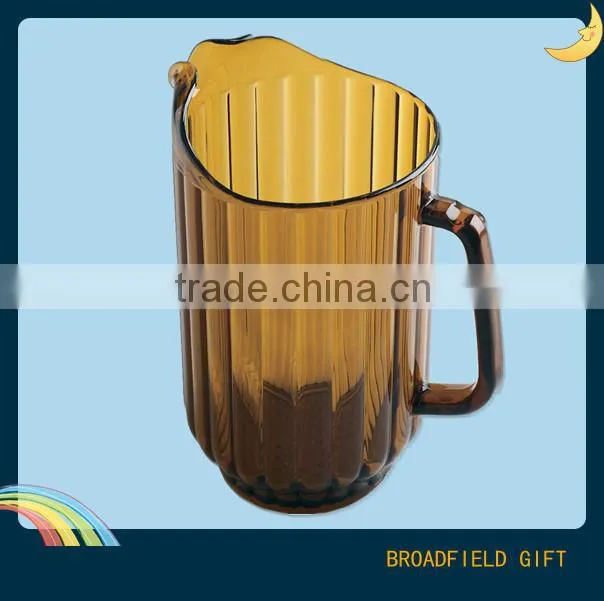 2014 Food Grade fashional plastic jug for Hotel, Bar and Household