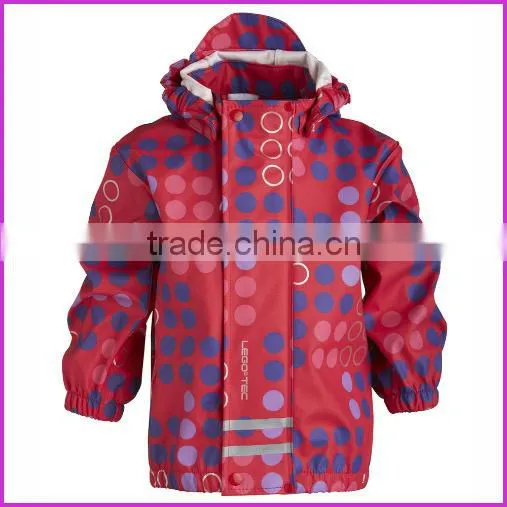 2014 Outdoor fleece lined Waterproof Jacket