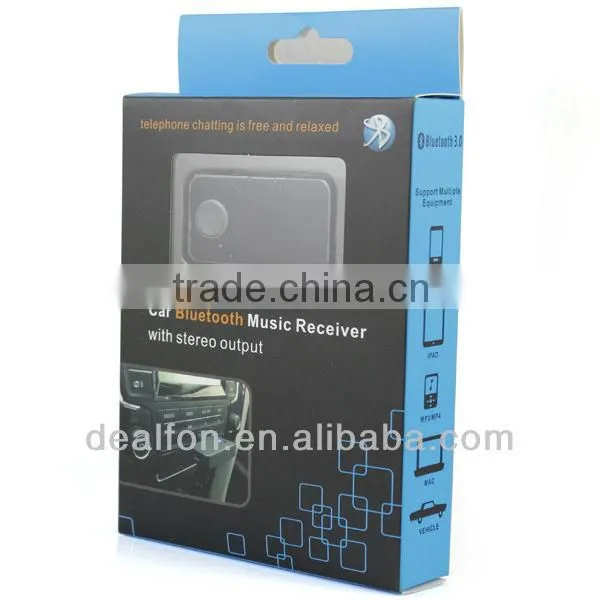 Mini 3.5mm Jack Bluetooth Music Audio Receiver to Car AUX Stereo Speaker