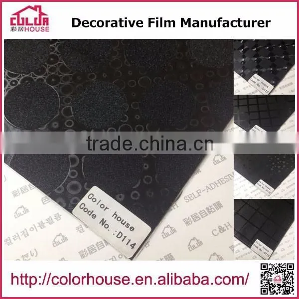 Factory wholesale Black car 3d film, car wrap film