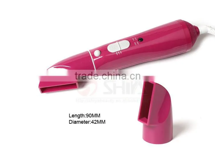 8 In 1 Professional Hot Pink Infrared Hair Dryer Straightener Curler With Air Styler Brush Set