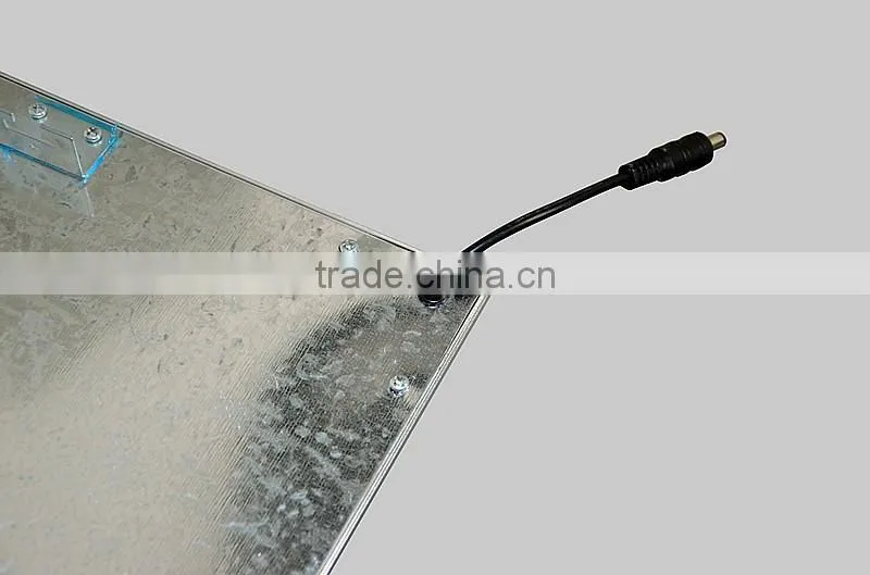 Edgelight CE/ROHS/UL sqaure lighting panel , 600*600 300*300 customized size ultra bright led light panel
