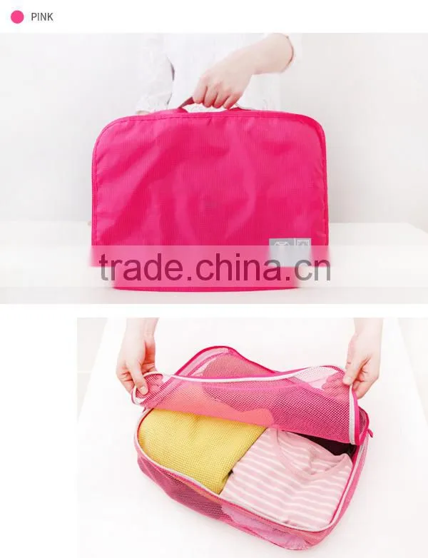 FDX medium clothes mesh bag organizer for travel