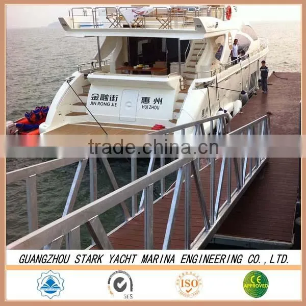 floating marine aluminium gangway ladders