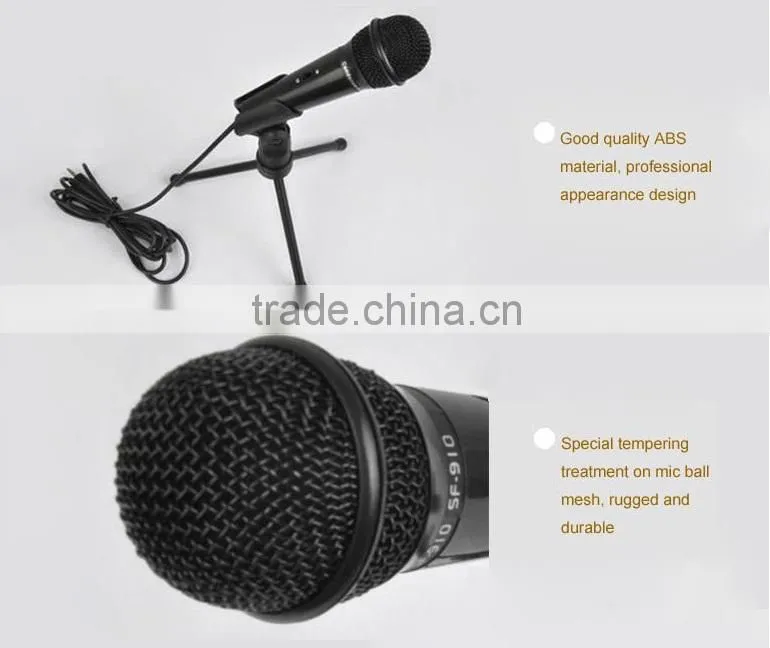 2015 hot sale computer desktop microphone SF-910 For internet chat/MSN/SKYPE