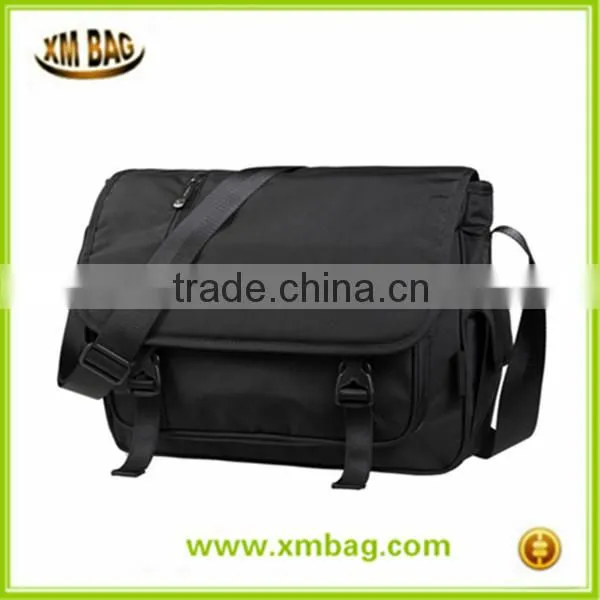 Mens shoulder bag business bag polyester shoulder long strip bag for Ipad and laptop