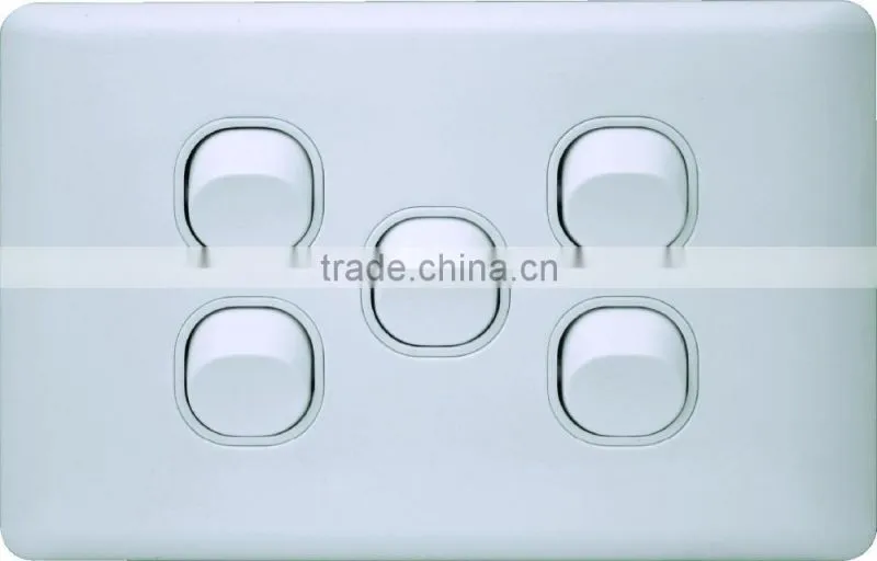 K Series Horizontal 3 Gang Loaded Switch