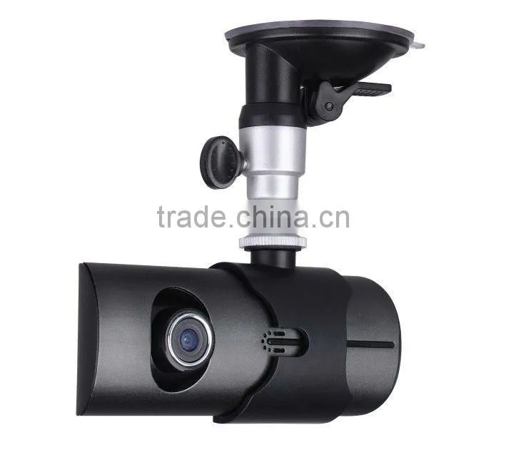 car DVR recorder es-190 + 140 degree super wide angle +1080P car audio+IR+GPS X3000