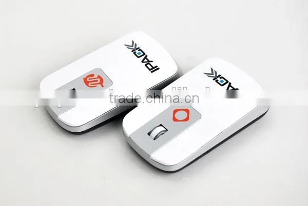 Computer 2.4G wireless mouse white color