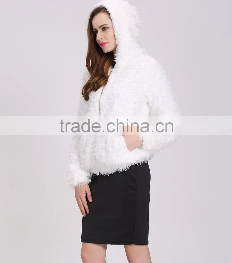 Stylish Ladies Women Casual Long Coat Cashmere Jacket Long Sleeve Solid Fashion Warm Outwear Top