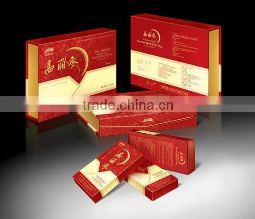 decorative metallized packing box design paper
