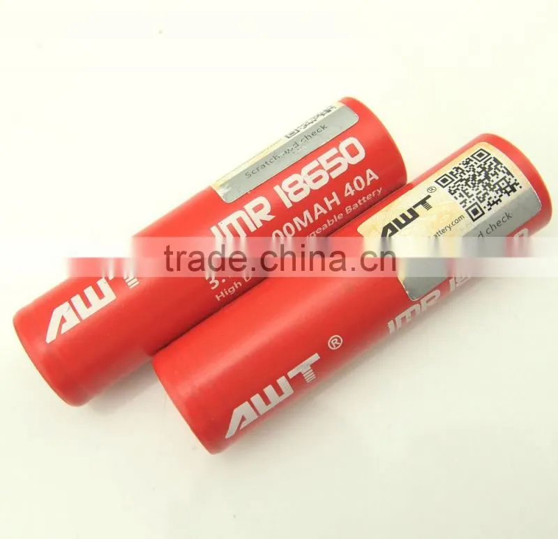 AWT 18650 3000mah 40A Hebe vapor vape mod box mod 200w rose gold vape mod awt 18650 for vape 2016 box mod