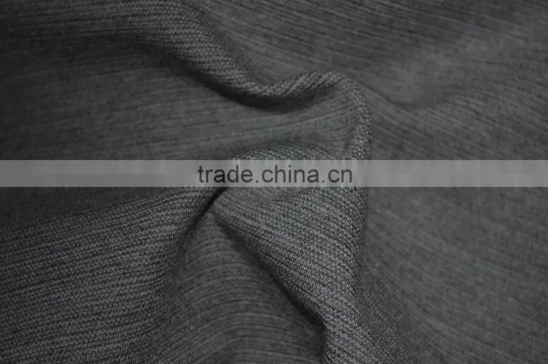 Weft Stripe Dobby Melange Yarn Dyed knit fabric