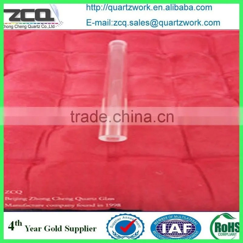 China competitive price quartz tube quartz glass quartz tube