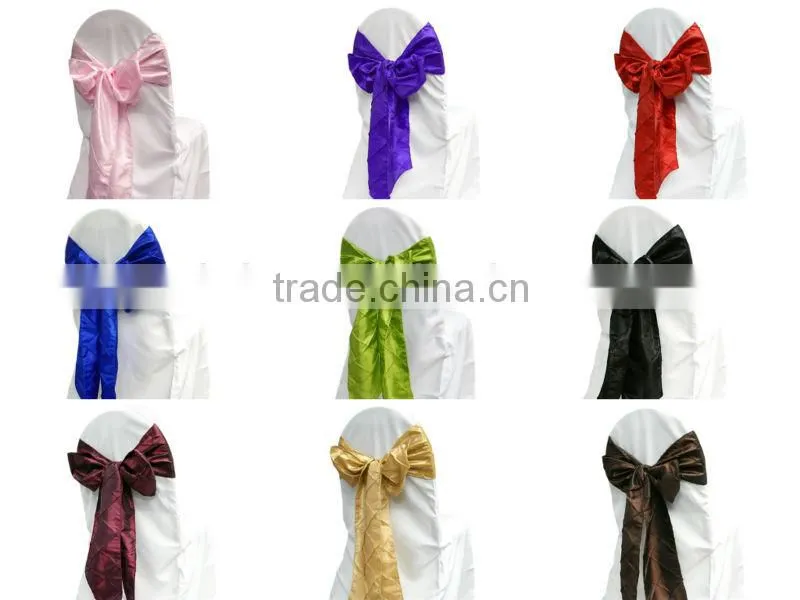 peach, fancy vogue satin chair sash tie back,bow tie,knot,wedding cheap chair covers and sashes for sale