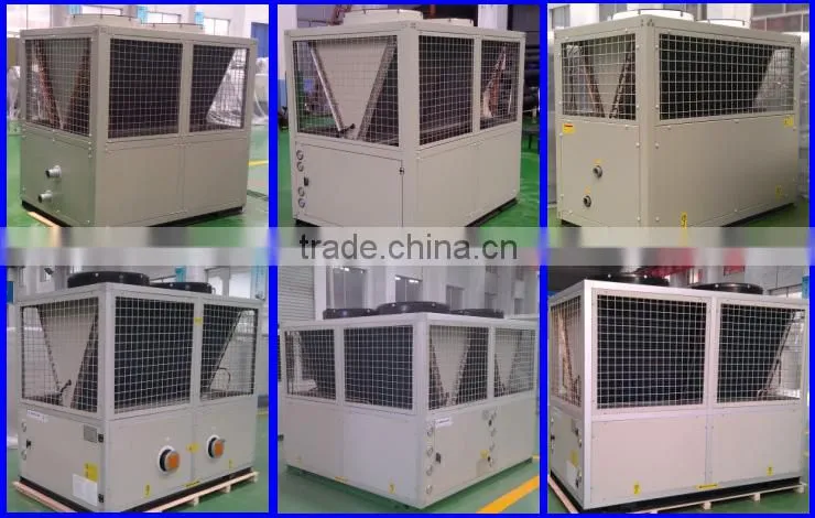Air Conditioning Cooling Air Cooled Water Chiller, Air Cooled Chiller 10-140KW LTWF Series