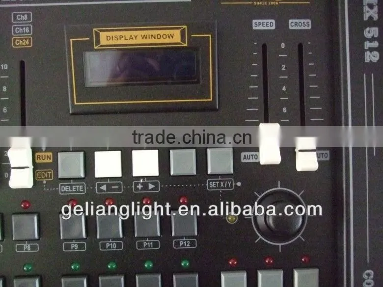 led stage lighting controller./ DMX 512 Controller