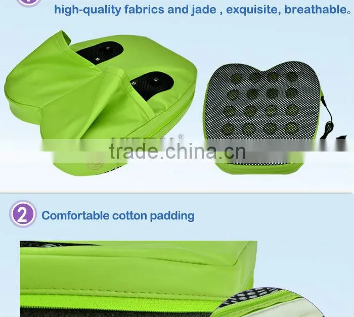 rechargeable lithium battery shiatsu massager manufacture jade Pinched Nerve manufacture customized