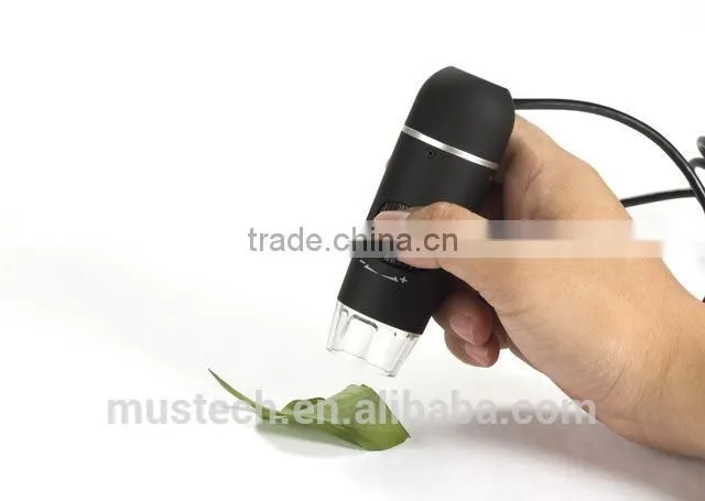 5MP 300X Portable USB Digital Microscope with measurement function compatible with Windows 10 and Mac