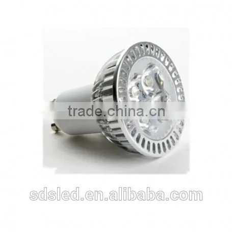 LED spotlight 4W Cool White high power GU10 led dimmable spotlight
