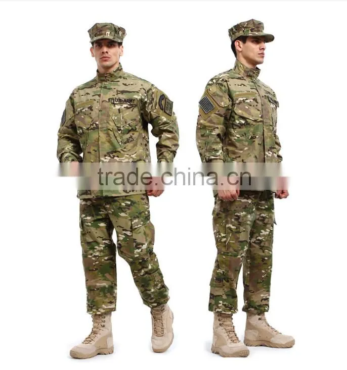 High quality desert camouflage military uniform for army