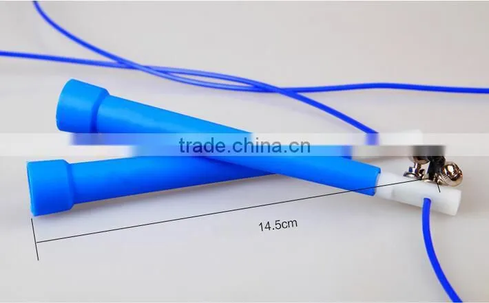 High Speed Aerobic Steel Wire Skipping Rope Length Adjustable Jump Rope Crossfit Fitness Equipment Skip Rope
