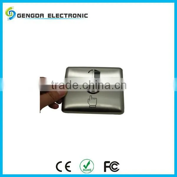 ELECTRIC 86*86 STAINLESS STEEL ACCESS CONTROL PUSH BUTTON