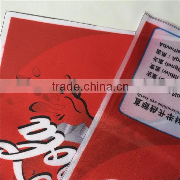 manufacture 70g good stretch sublimation digital direct printing mirro flag fabric