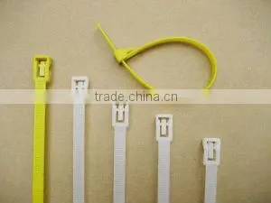 Direct selling self-locking 8*200 PA66 Releasible Cable Ties/plastic binding ties