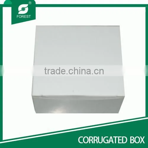 Paperboard corrugated box white cartons for shipping