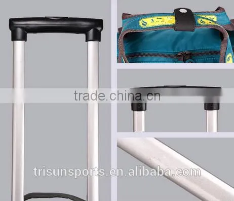 Wholesale high quality polyester duffle trolley bags sale with wheels