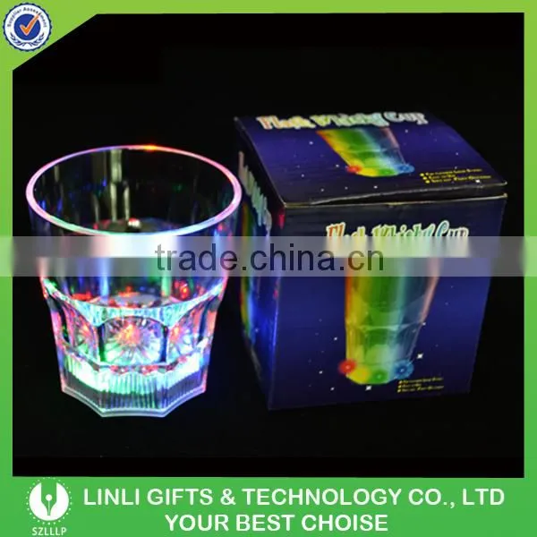 Top Quality Plastic Led Light Whisky Lamp Cup