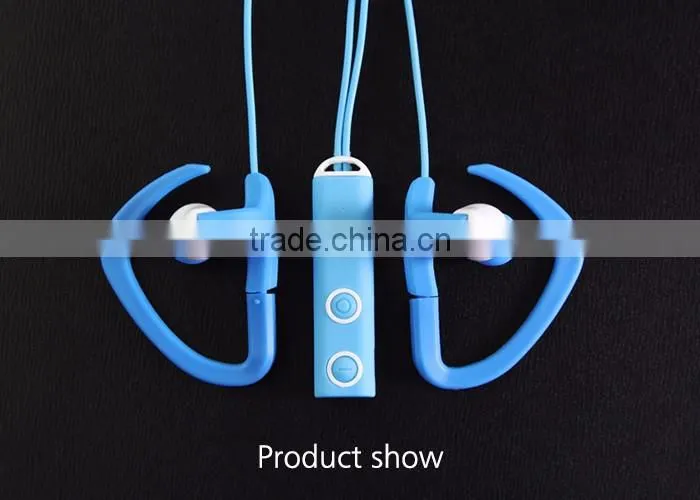 HC-BH02 bluetooth 4.1 version sports earphone with mic and remote ,bluetooth earphone
