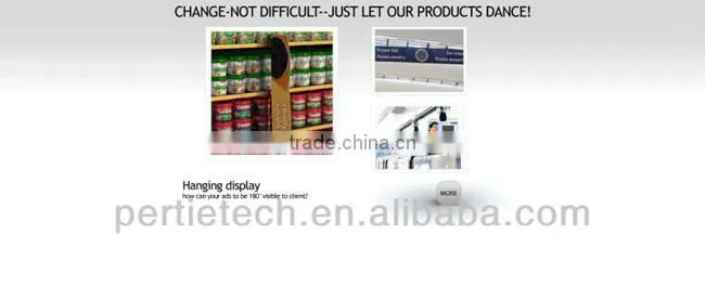 easy operated epaper display product for indoor shelf label display