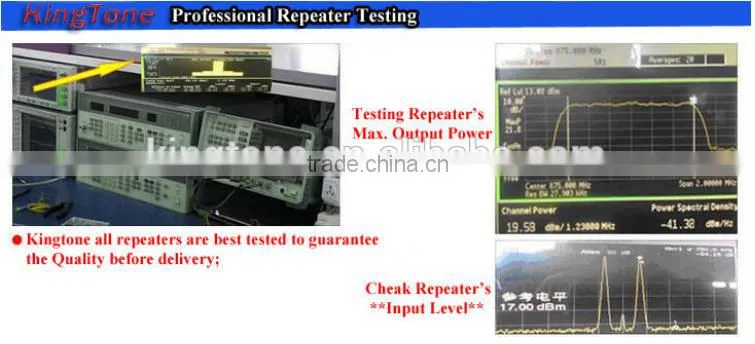 Kingtone Amplificador GSM professional 20w GSM UMTS booster repeater 900 2100MHz GSM WCDMA dual band repeater with factory price
