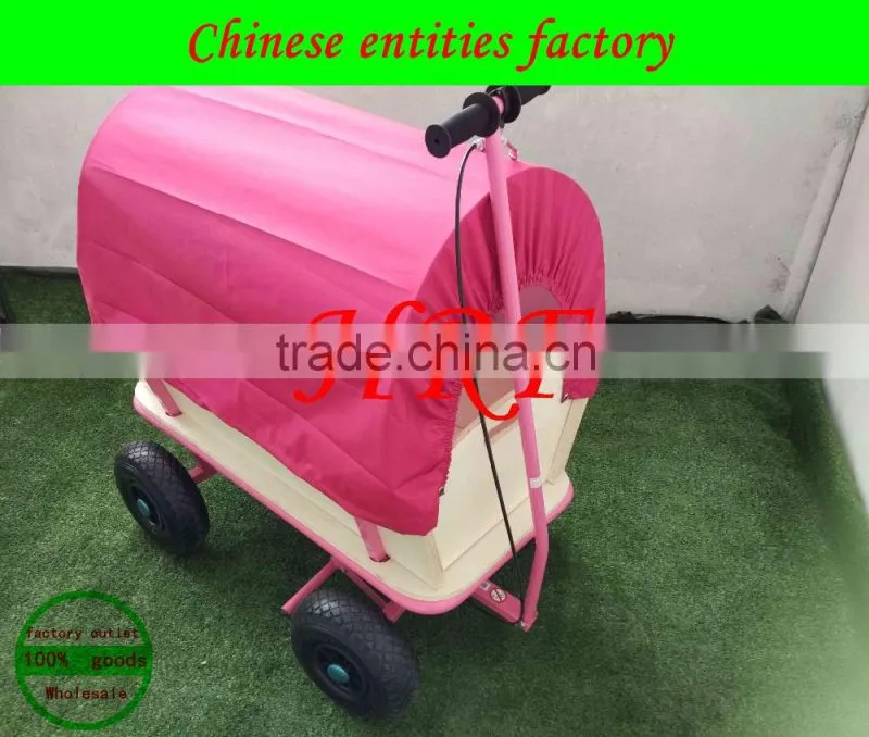 TC1812 Kids beach wagon cart KIDS GARDEN WAGON wooden cart
