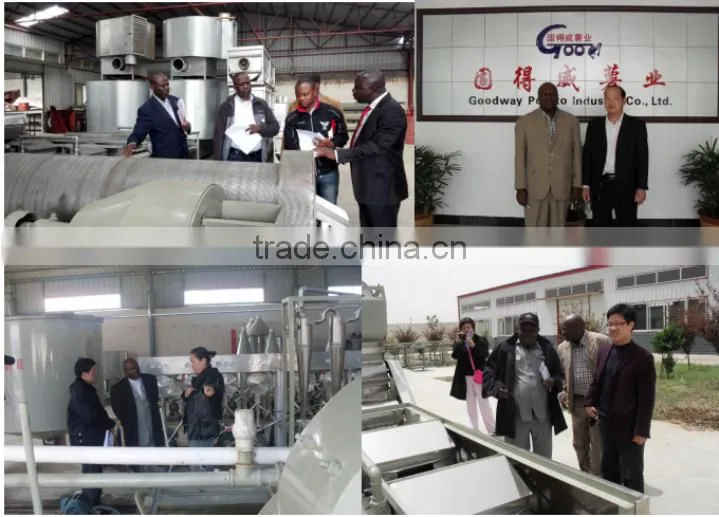 stainless steel high quality automatic cassava flour flash drying machine