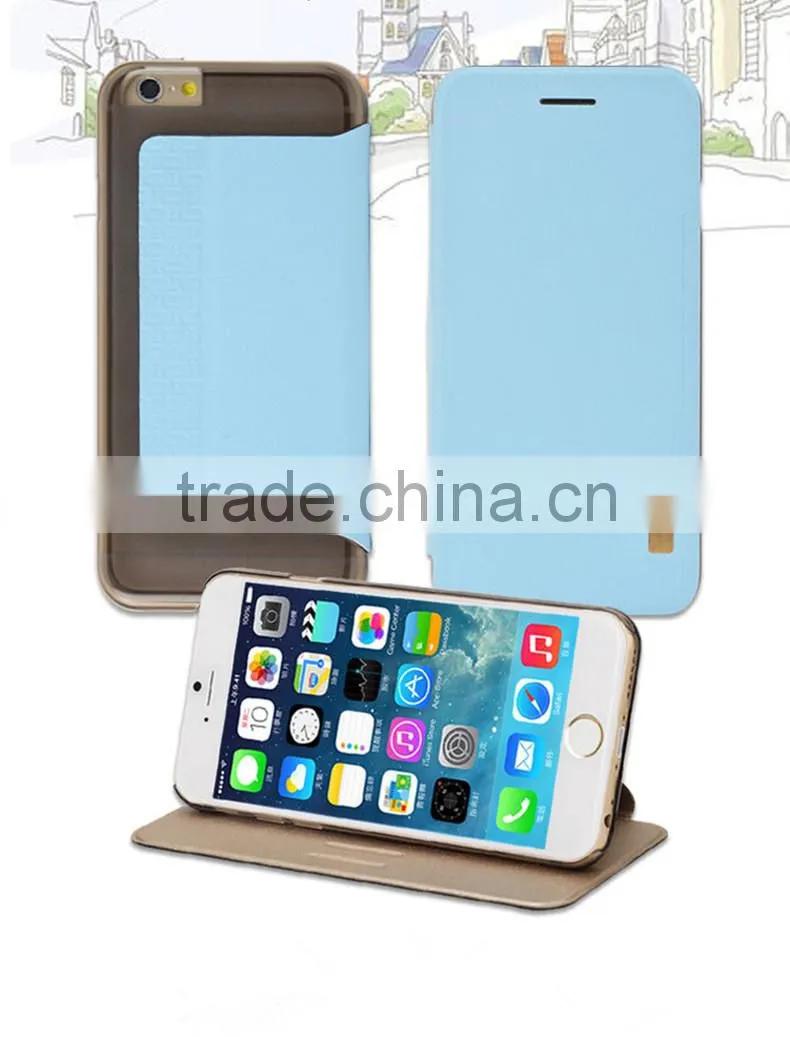 Breathable Phone Case Wholsale Mobile Leather Case For iPhone 6