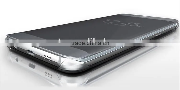 Full HD Front Smart Flip Phone Cover Transparent Phone Case For Samsung