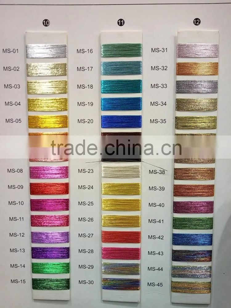 alibaba express metallic embroidery thread yarn in cheap price for embroidery and knitting be in