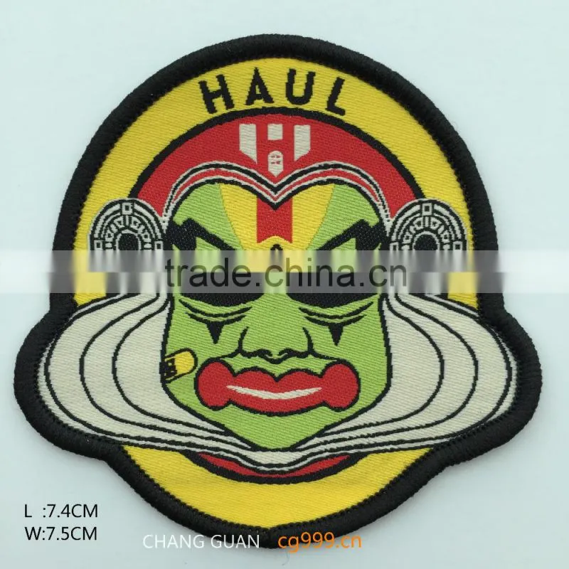 Wholesale china products 2015 clothing woven label,woven loop fold label,custom woven labels low minimum manufacturers