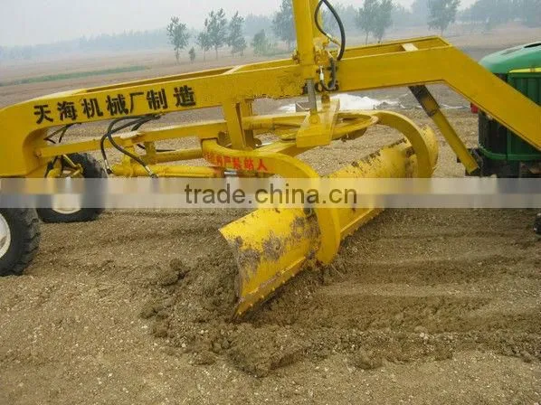 drawn grader road scraper blade machine