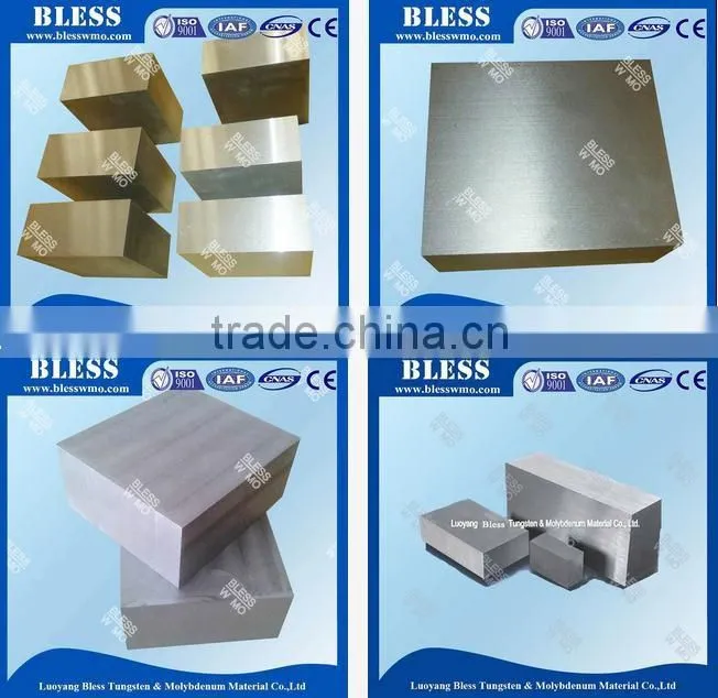 China molybdenum products moly block mo molybdenum cubes